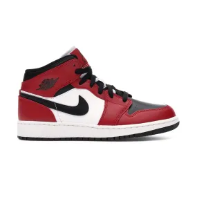 Air Jordan 1 Mid Chicago Black Toe (GS)