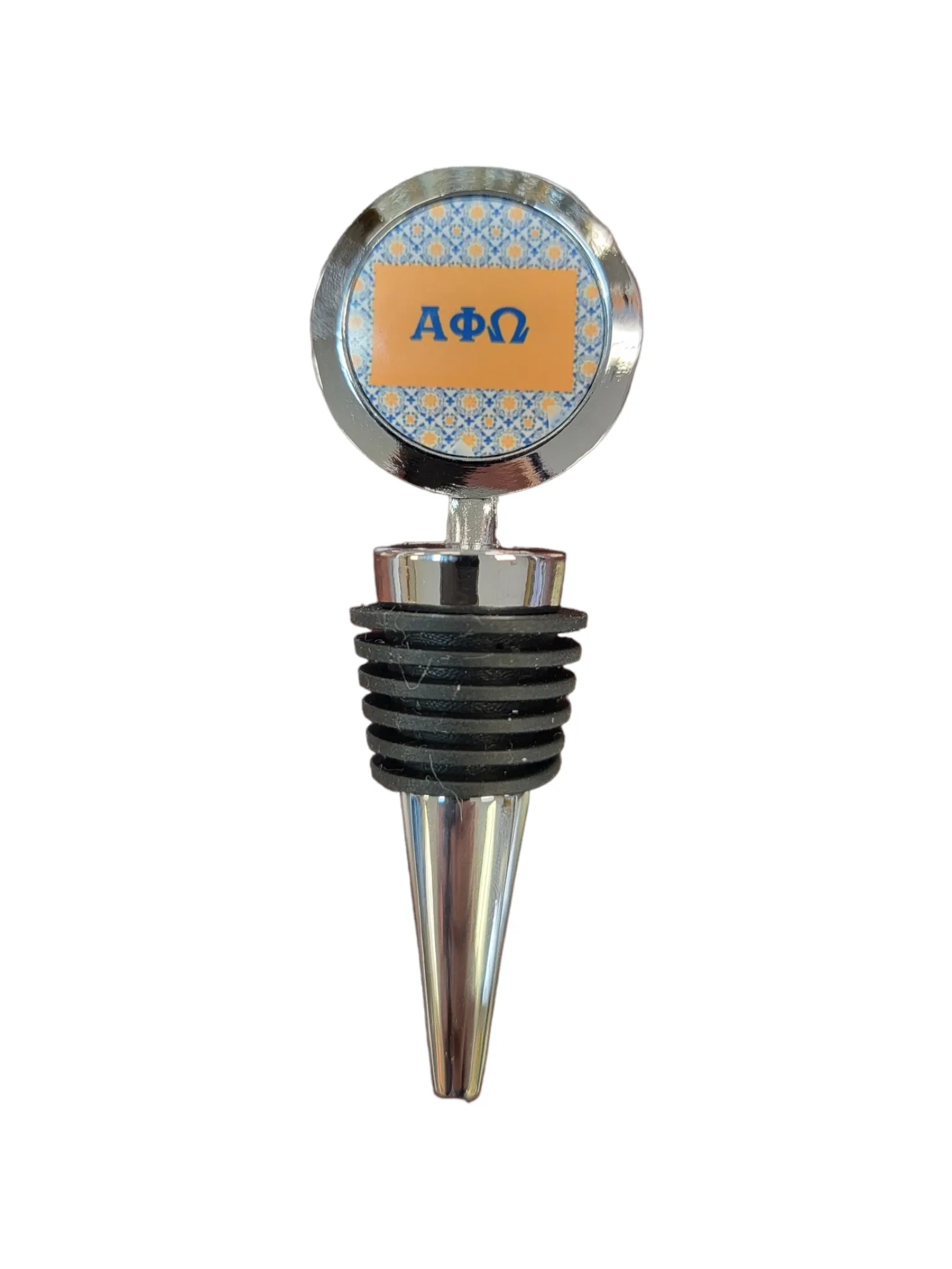 Alpha Phi Omega Wine Bottle Stopper | Show Your Fraternity Pride