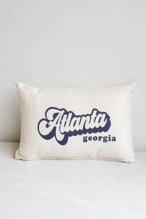 Atlanta Georgia Pillow