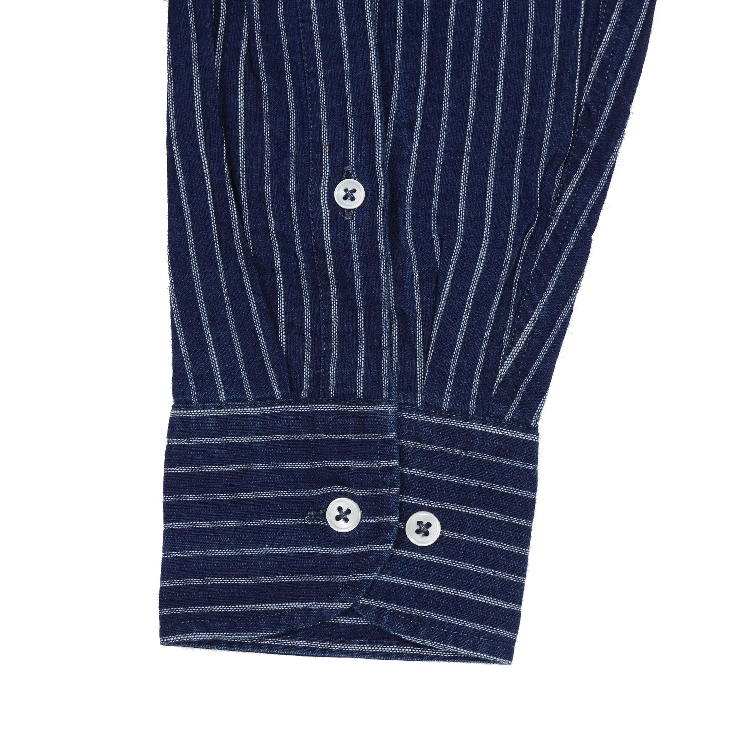 B.D. Baggies - Bradford Button Down - Navy/White Stripe