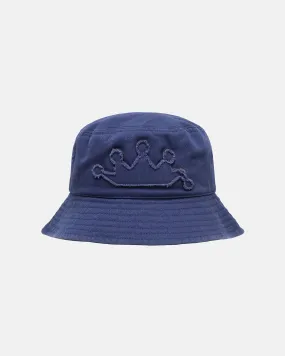 BUCKET HAT CROWN APPLIQUE