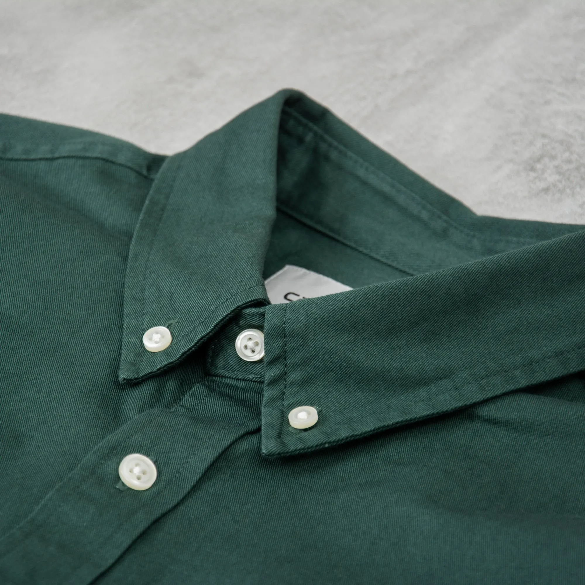 Carhartt WIP Madison L/S Shirt - Discovery Green / Wax