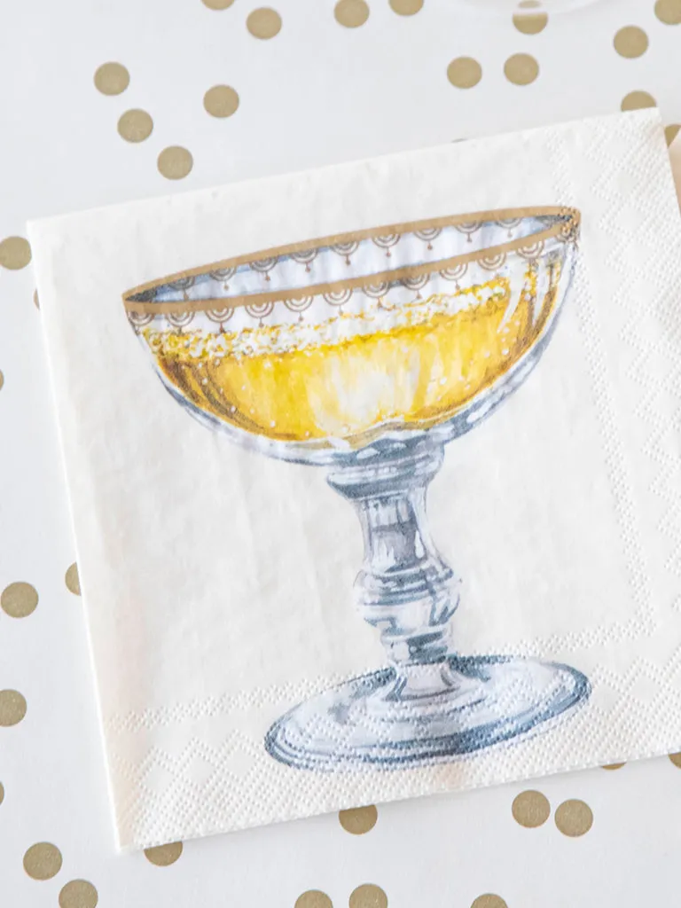 Champagne Cocktail Napkins, S/20