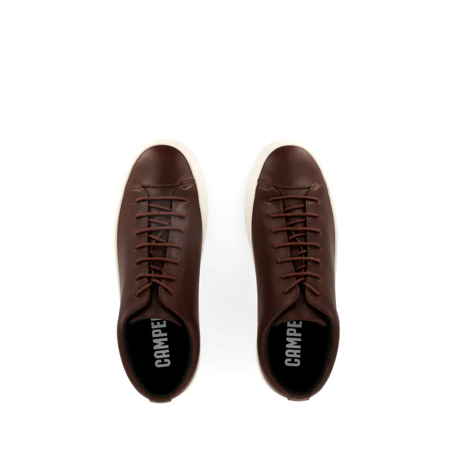 CHASIS K100373 - BROWN LEATHER/WHITE SOLE