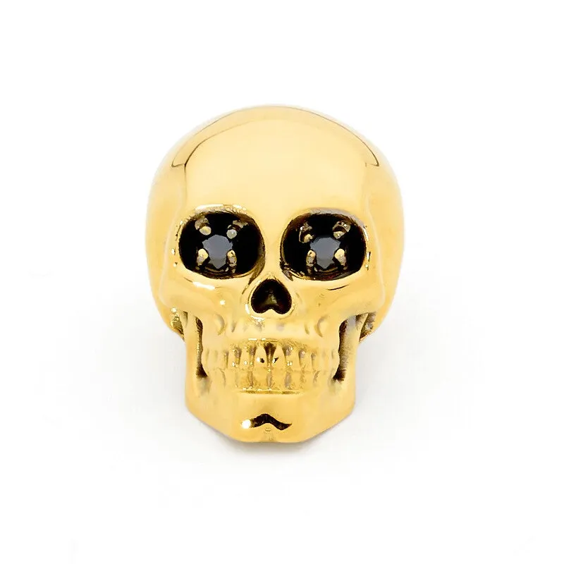 Diamond Skull Pin