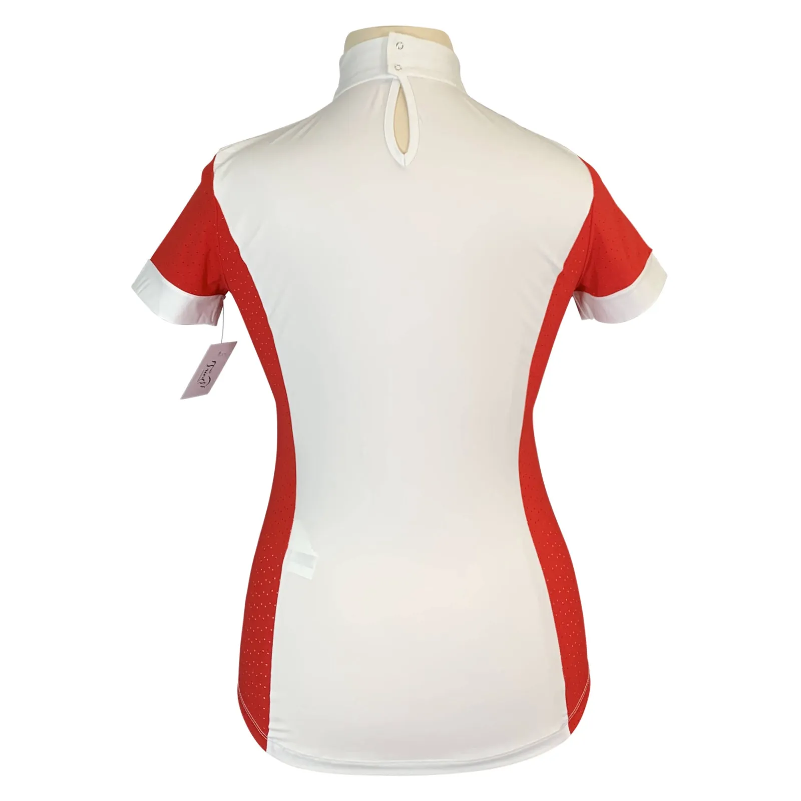 Equiline 'Heather' Competition Shirt in Fire Red - Women's XL