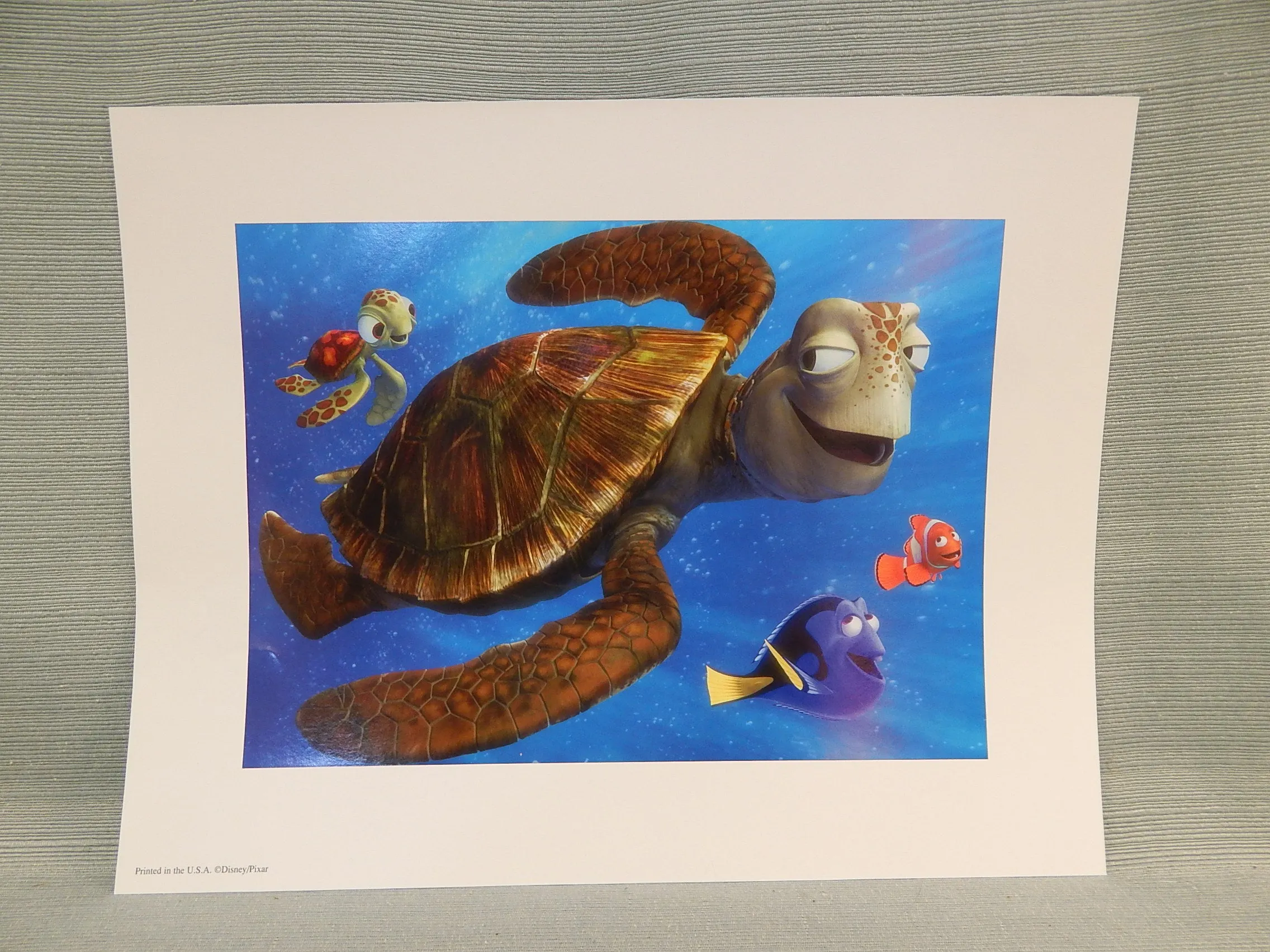 Finding Nemo Commemorative Lithographs - Set of 4