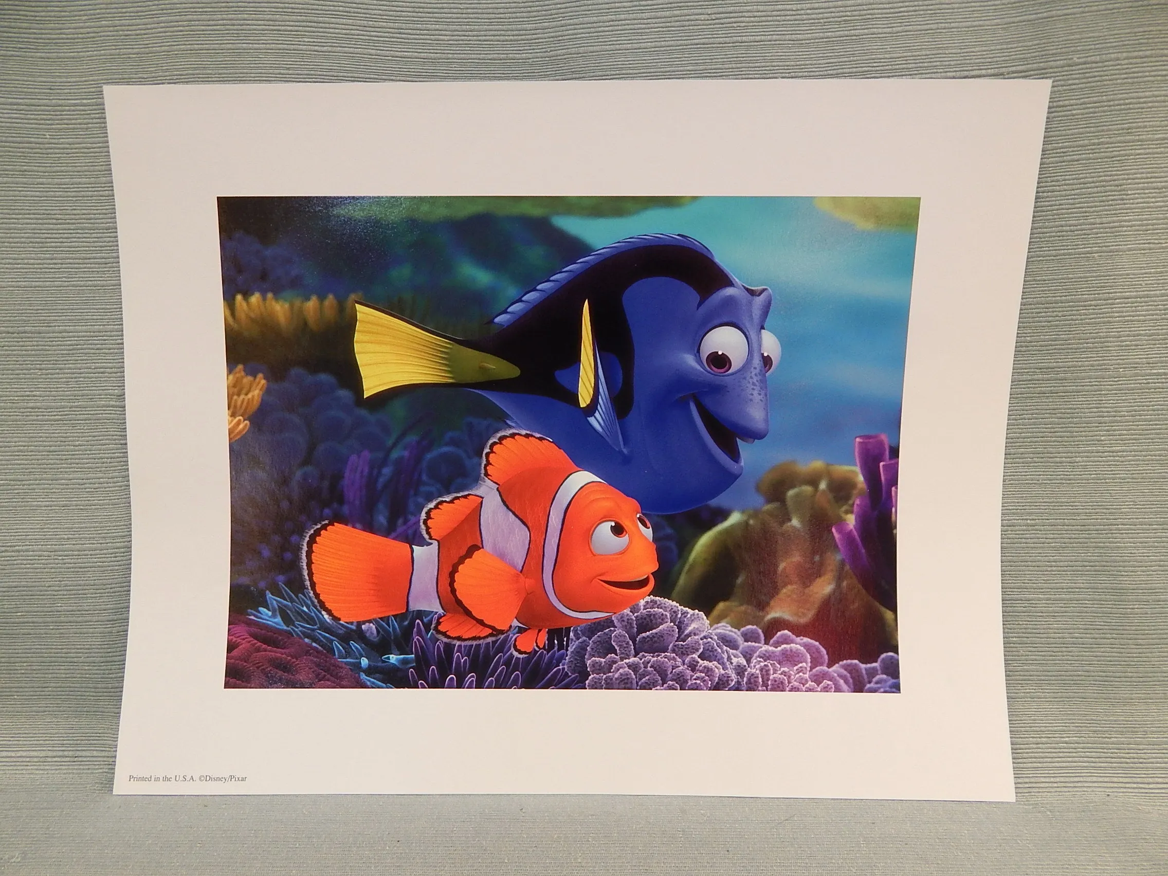 Finding Nemo Commemorative Lithographs - Set of 4