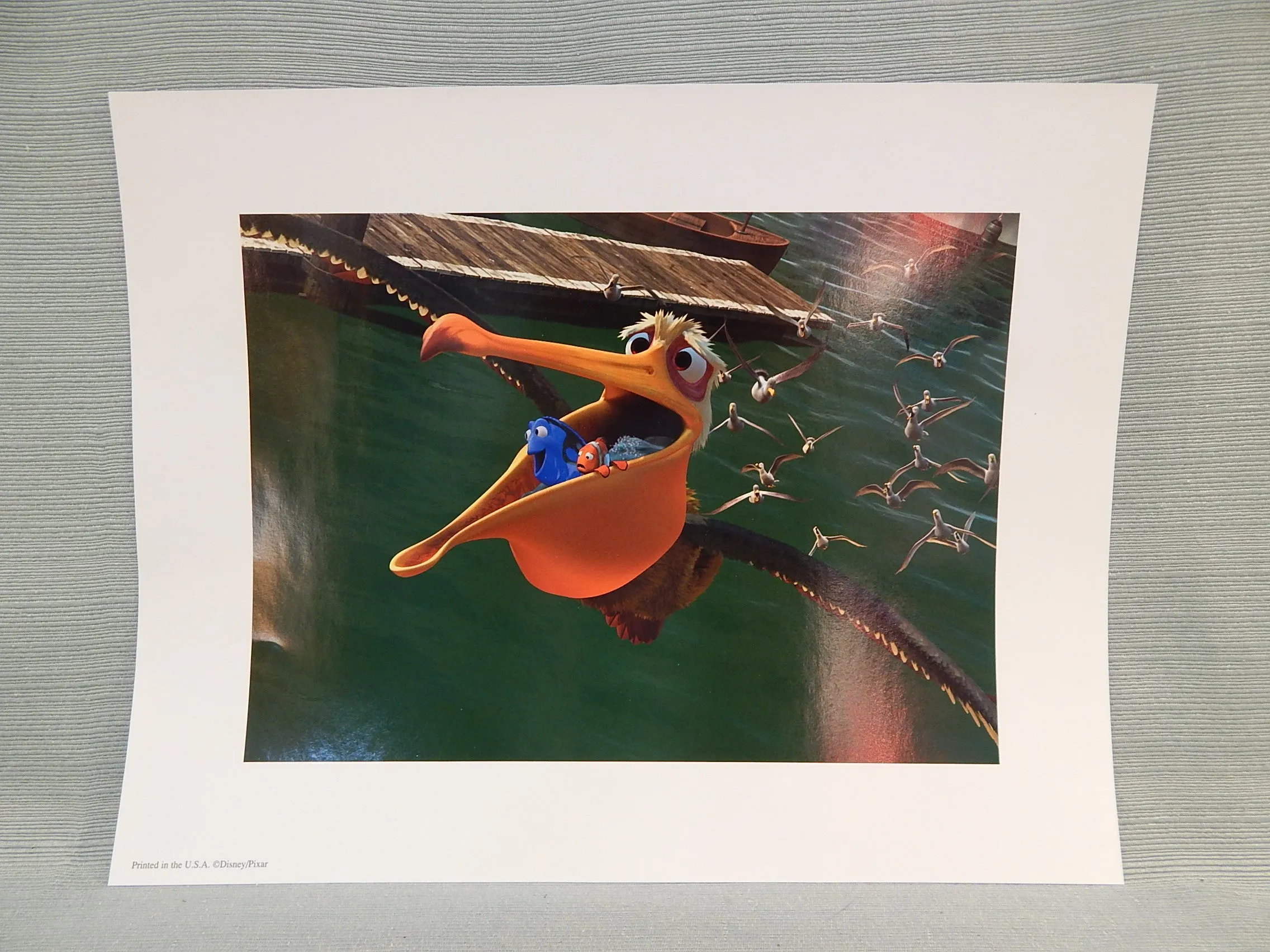 Finding Nemo Commemorative Lithographs - Set of 4