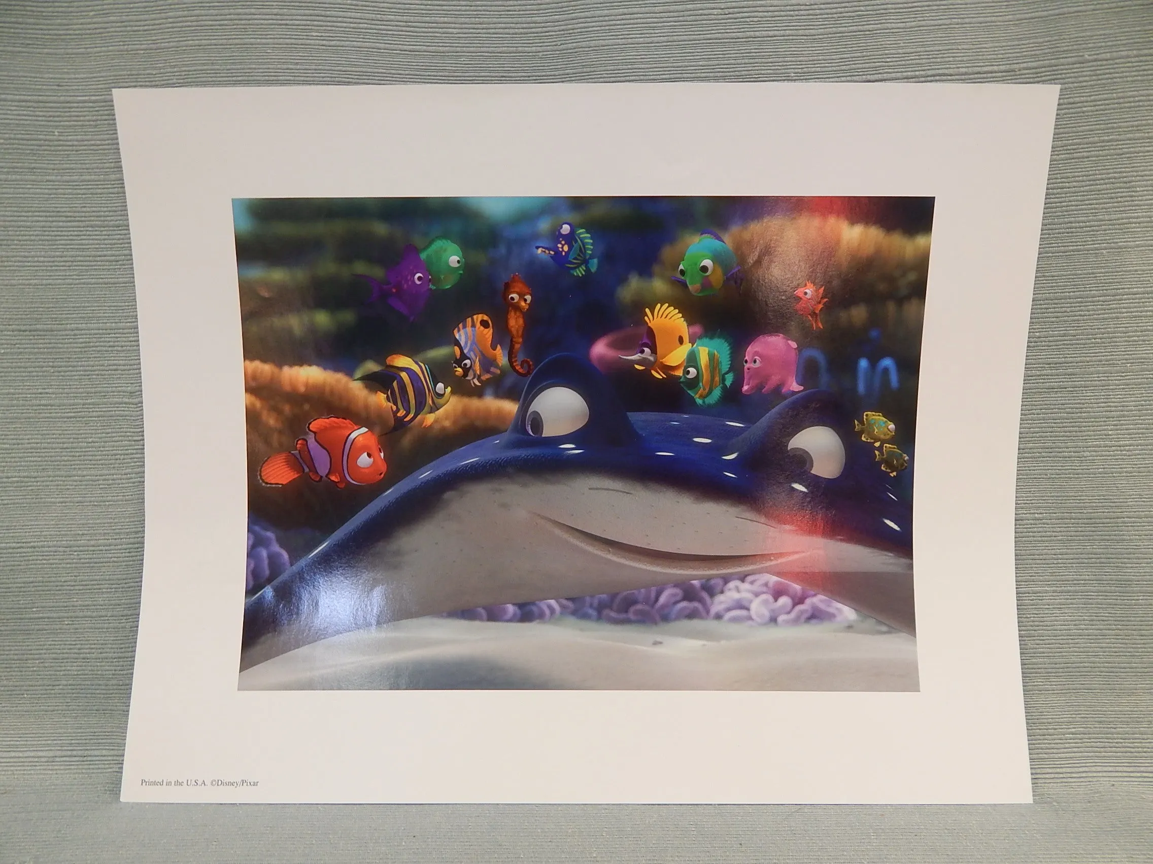 Finding Nemo Commemorative Lithographs - Set of 4