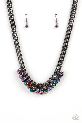 Galactic Knockout - Multi - Paparazzi Necklace