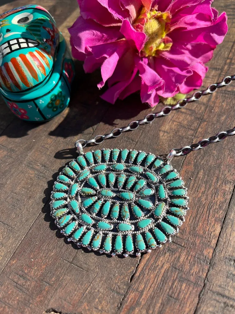 Green Sunrise Necklace