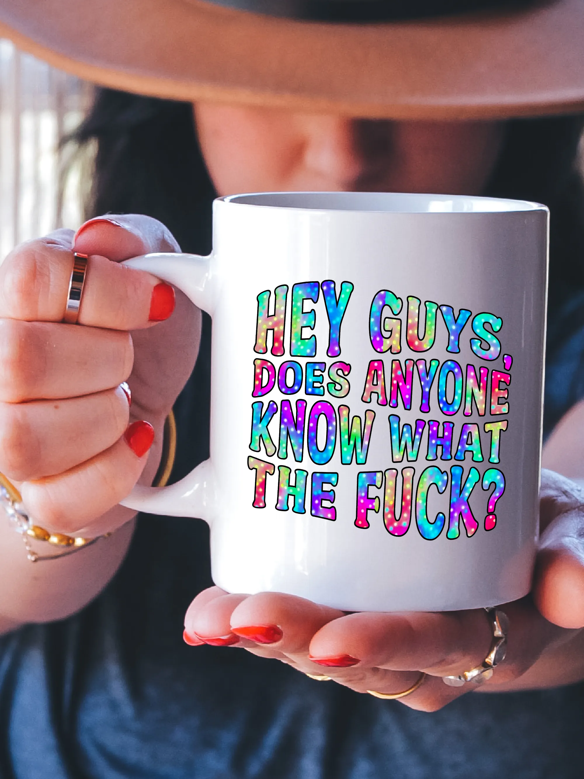 Hey Guys, Does Anyone Know What The F--k? Mug