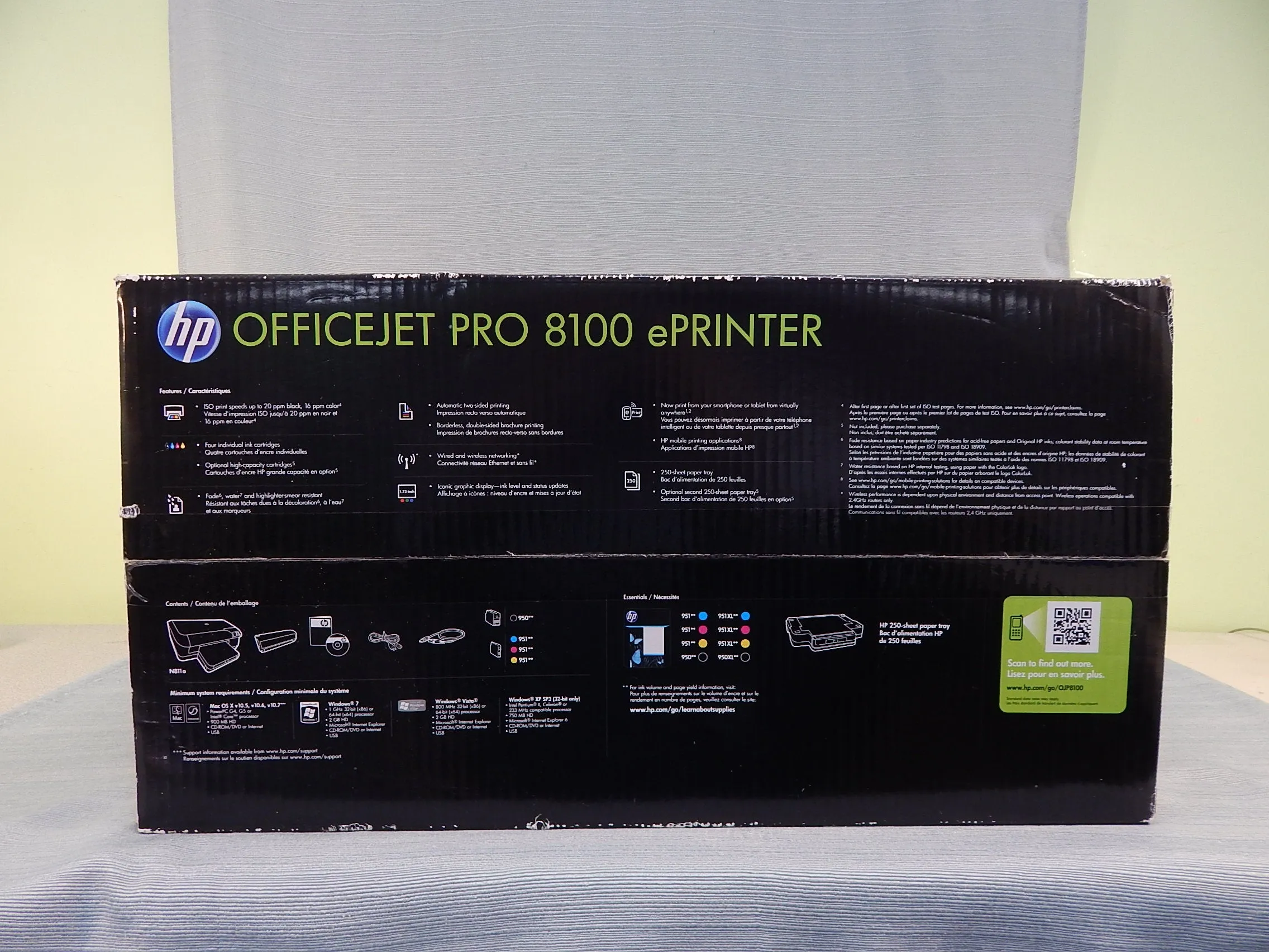 HP OfficeJet Pro 8100 ePrinter - Brand New!