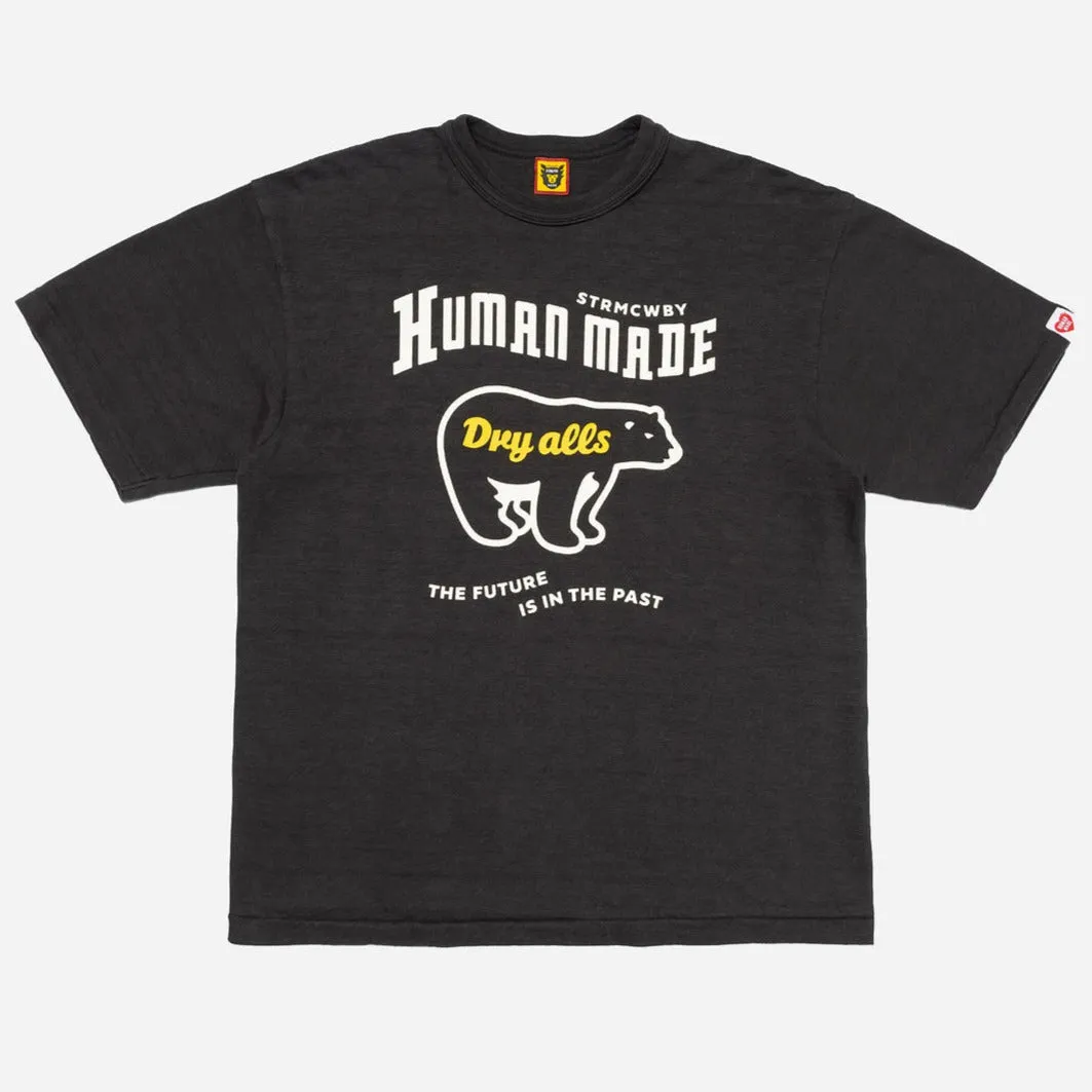 Human Made Dry Alls Bear Tee Black