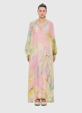 Leo Lin Alana Kaftan Maxi - Dreamscape Print