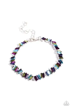 Paparazzi  Emerald Ensemble Multi Bracelet