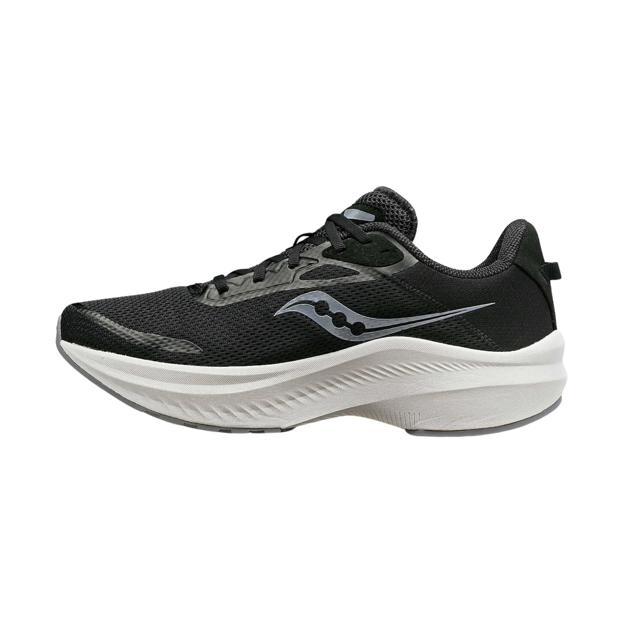 Saucony Men's Axon 3 Running Shoes - Black/Grey