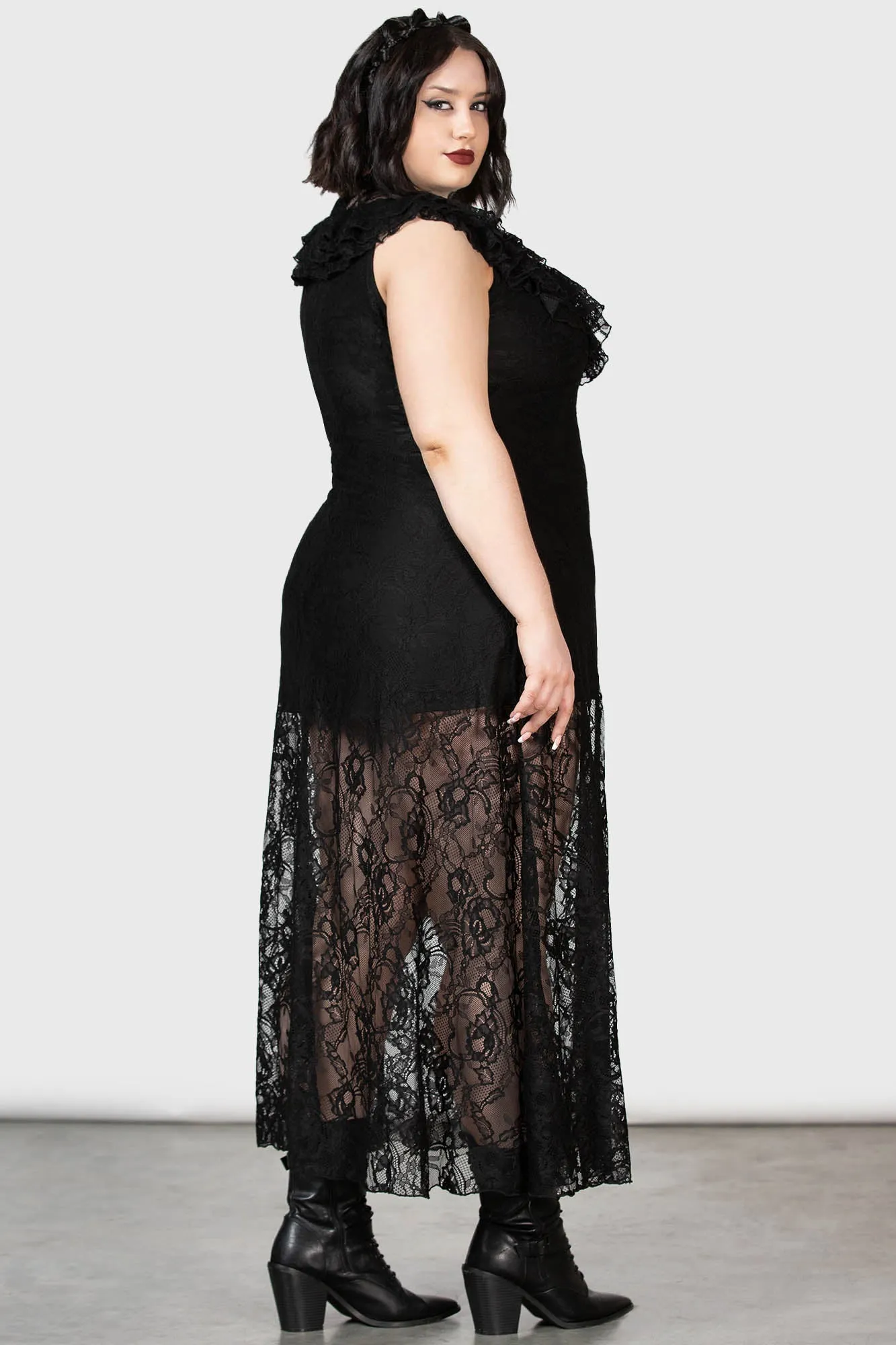 Vampire's Ball Maxi Dress [PLUS]