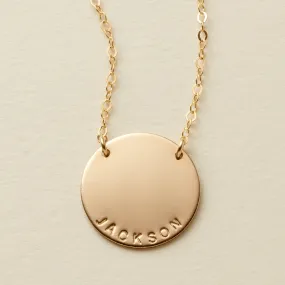 Zola Disc Necklace